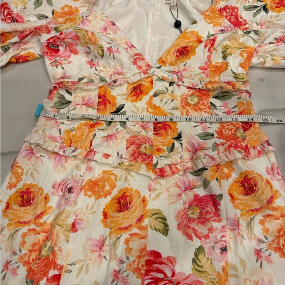 For Love & Lemons Julep Dress Size Medium Floral Mini Dress NWT - Picture 11 of 16